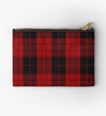 MacLeod Black & Red Clan/Family Tartan Studio Pouch