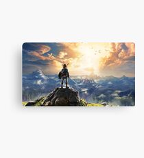 The Legend of Zelda: Breath of the Wild Link Canvas Print