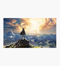 The Legend of Zelda: Breath of the Wild Link Photographic Print