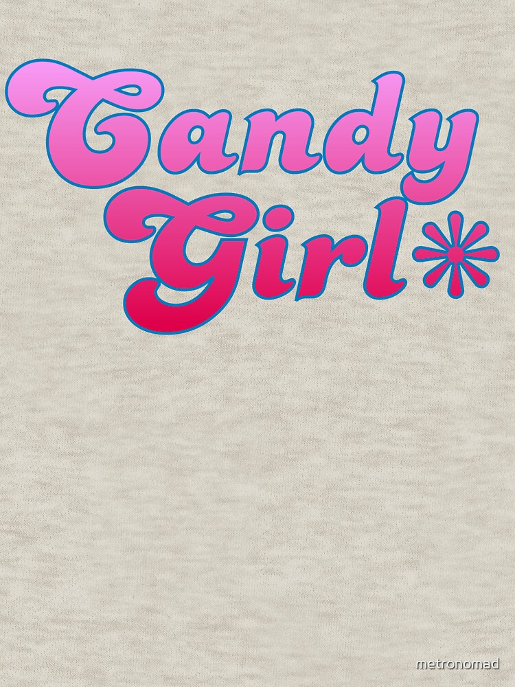 "Candy Girl" Zipped Hoodie by metronomad Redbubble