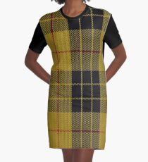 MacLeod of Lewis (Vestiarium Scoticum) Clan/Family Tartan Graphic T-Shirt Dress