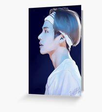 Taehyung Greeting Card