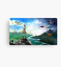 The Legend of Zelda: Breath of the Wild Link Canvas Print