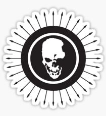 Death Note skull logo Sticker