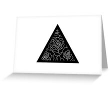 Cuadernos de espiral «Triángulo rosas blanco y negro» de Katie Ryder