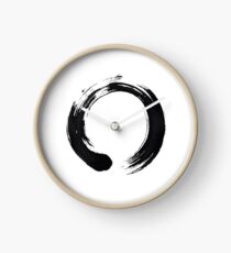 Zen Enso Circle Clock