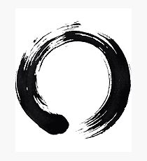 Zen Enso Circle Photographic Print