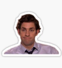 jim halpert face Sticker