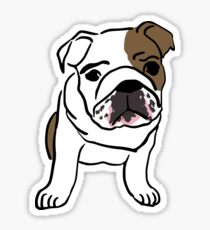 Puppy Bulldog Sticker