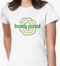 Lonely Portal - Rick And Morty Women's Fitted T-Shirt