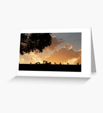 birds as trees Greeting Card