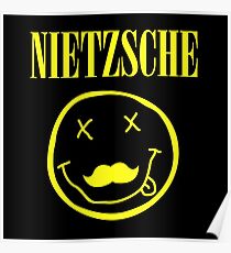 Nietzsche / Nirvana (Monster von Grok) Poster