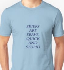 Skiers Unisex T-Shirt