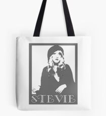STEVIE NICK GREYSCALE Tote Bag
