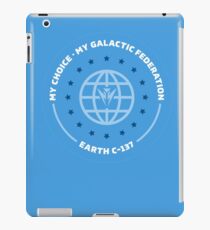 Galactic Federation Logo - Rick And Morty iPad Case/Skin
