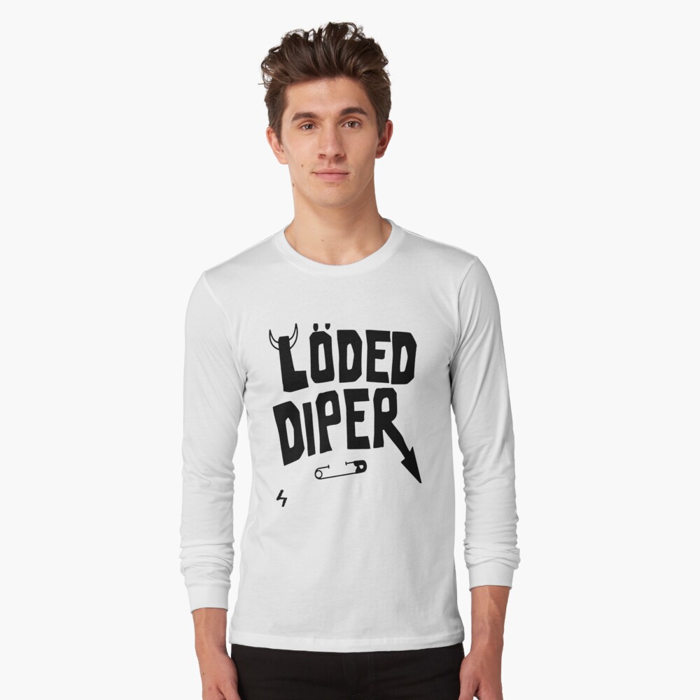 loded diper t shirt uk