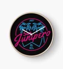 Black Mirror San Junipero NEON Clock