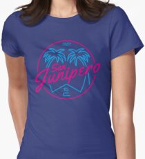 Camiseta entallada para mujer Black Mirror San Junipero PLAIN