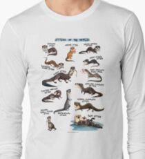Otters of the World Long Sleeve T-Shirt