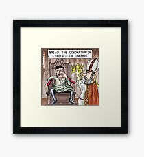Ethelred the Unkempt Framed Print