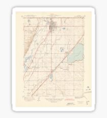 USGS TOPO Map Colorado CO Brighton 402531 1944 31680 Sticker