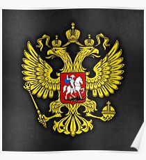 Russia Coat of Arms Poster