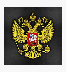Russia Coat of Arms Photographic Print
