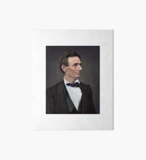 Abraham Lincoln, circa 1863 Art Board
