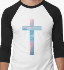 Christian Cross Men's Baseball ¾ T-Shirt
