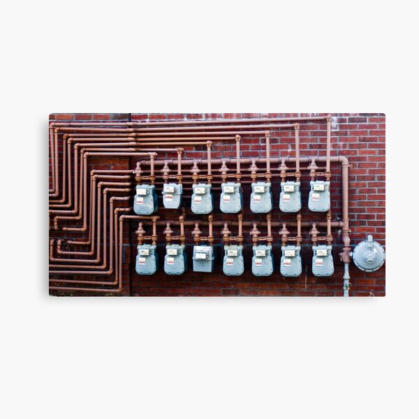 Pipes Canvas Print