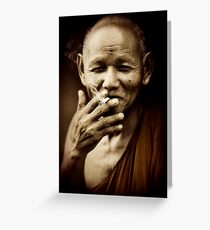 Holy smoke Greeting Card