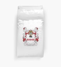 Hartford Coat of Arms Duvet Cover