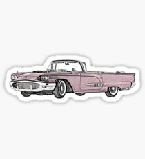 1958 Ford Thunderbird convertible Sticker