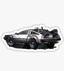 Back to the future Delorean | Cars | Cult Movies Sticker