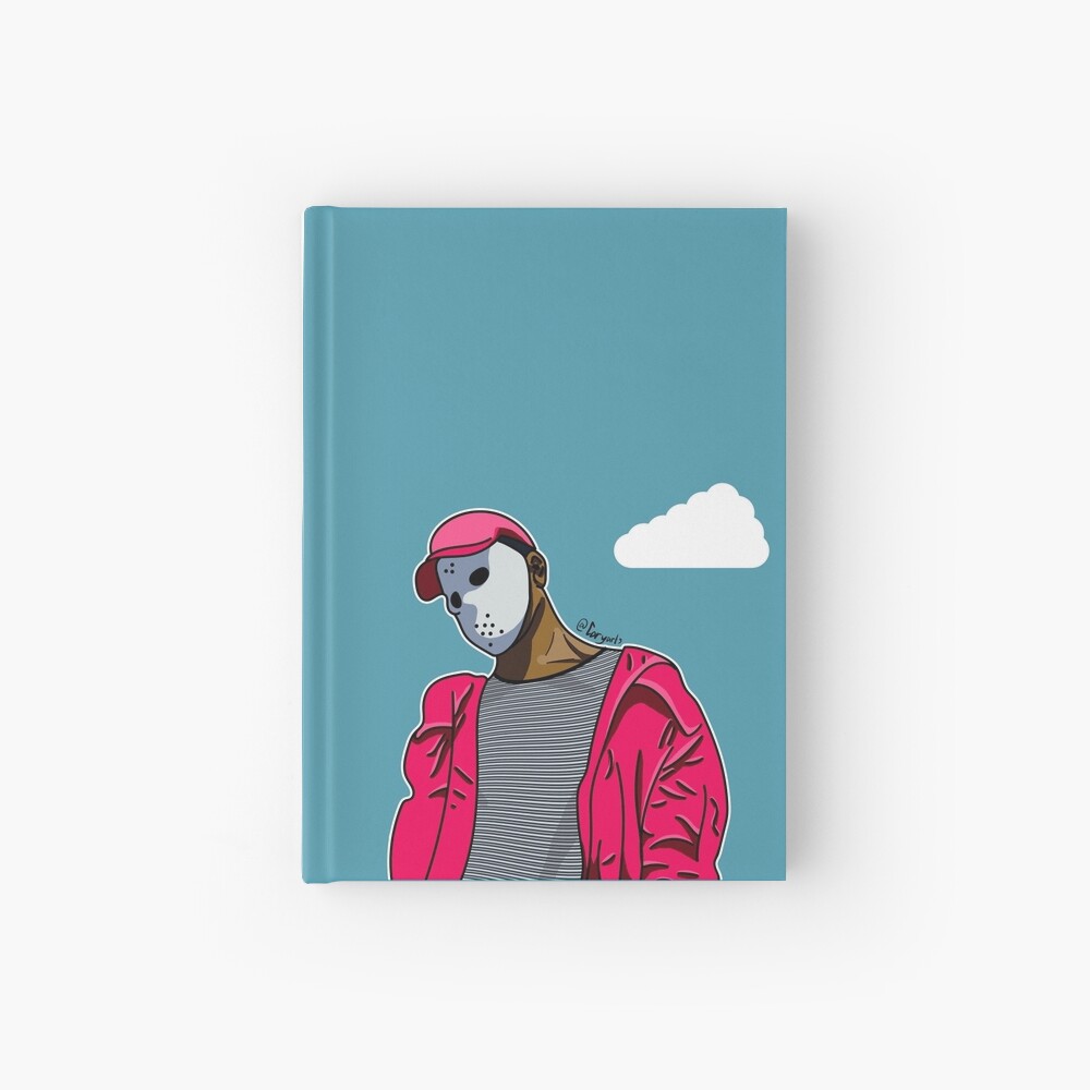 Ski Mask The Slump God Hardcover Journal By Frilf Redbubble