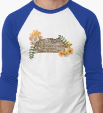Brain Drain Men's Baseball ¾ T-Shirt