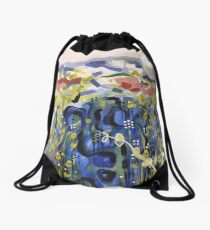 Morning Mesa Drawstring Bag