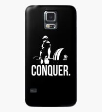 CONQUER - Powerlifting Motivation - Deadlift Case/Skin for Samsung Galaxy