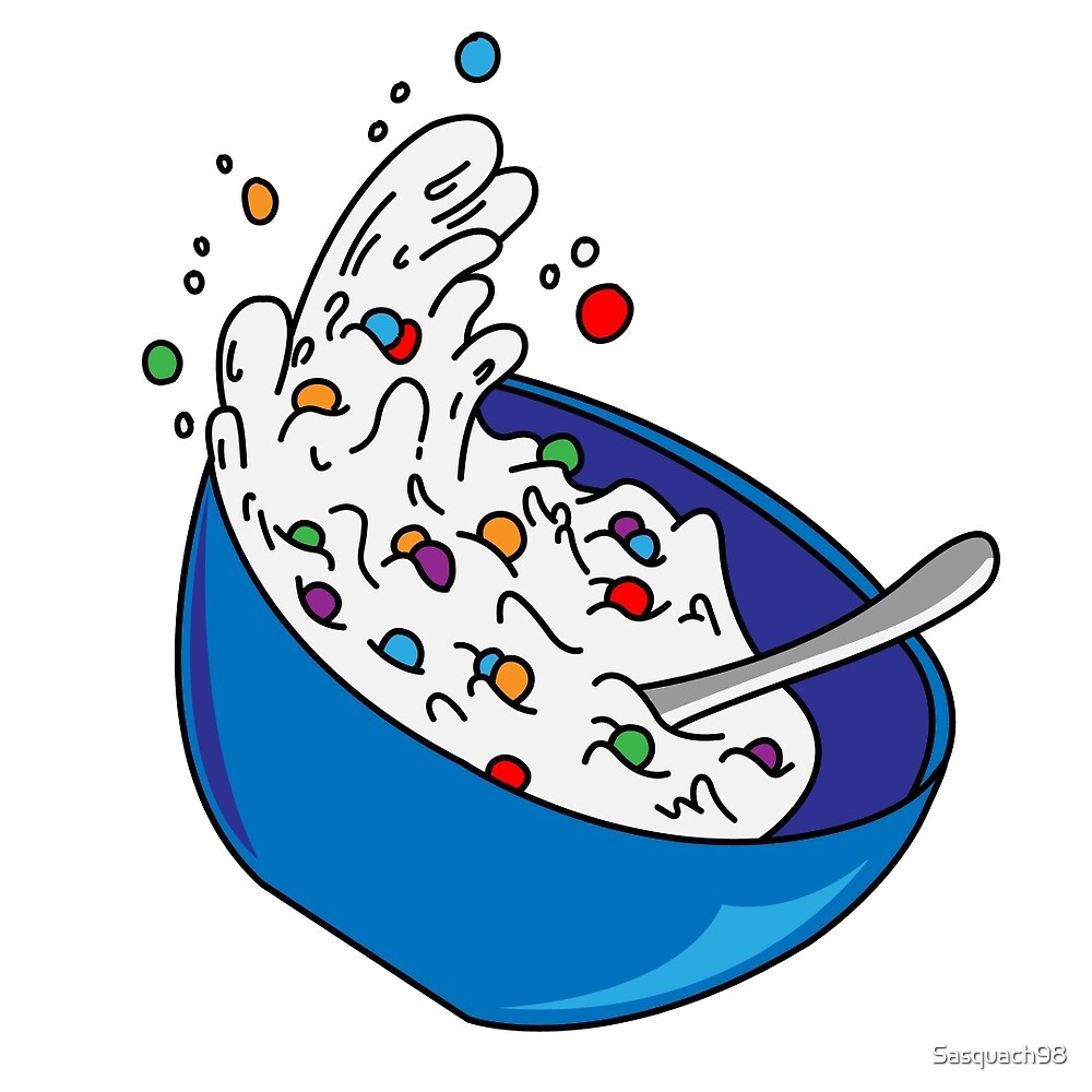 "Cereal Bowl" by Sasquach98 Redbubble