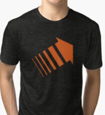 Legion Orange Arrow David Haller Tri-blend T-Shirt