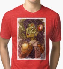 steampunk bride Tri-blend T-Shirt