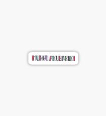 God Bless You Sticker