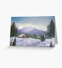 Silent Night Greeting Card