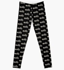 1936 Harley Davidson Motorcycle Leggings