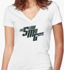 The slow mo guys Women's Fitted V-Neck T-Shirt