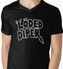 Funny Loded Diper Men's V-Neck T-Shirt