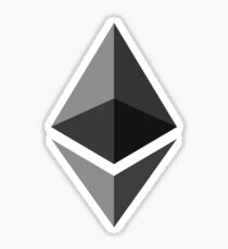 Ethereum Crypto Currency Sticker