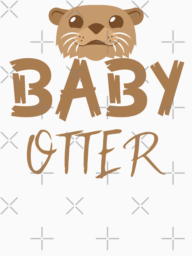 BABY OTTER (con la correspondiente mamá Nutria y Papa Otter) de jazzydevil