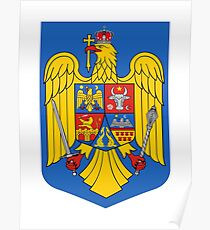 Romania Coat of Arms Poster