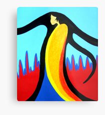 Walks In Peace Metal Print